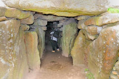 West Kennet Long Barrow, Wiltshire (inside)