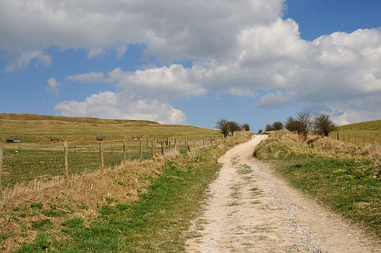 The Ridgeway at Uffington Castle, Oxfordshire